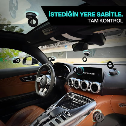 VAKUMLU MANYETİK TELEFON TUTUCU